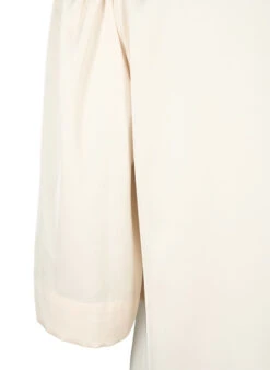 Zizzi Satin Blouse With Half-length Sleeves -Chic Soldes E04181A 0630 Details2