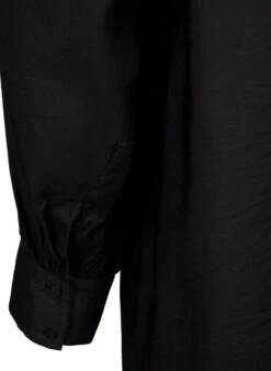 Zizzi Viscose Shirt Dress With Ruffles -Chic Soldes E04208A 0199 Details2