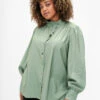Zizzi Viscose Shirt Blouse With Ruffles