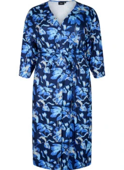 Zizzi Pregnancy Kimono With 3/4 Sleeves -Chic Soldes E05159A 9990 Front