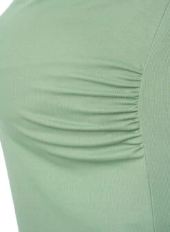 Zizzi Maternity T-shirt In Rib -Chic Soldes E05160A 0850 Details1