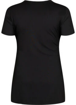 Zizzi Short Sleeve Maternity Blouse -Chic Soldes E05161A 0199 Back