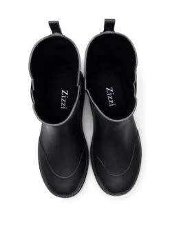 Zizzi Short Wide Fit Rubber Boot -Chic Soldes F00003C 0199 Details1