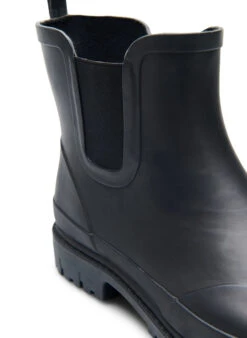 Zizzi Short Wide Fit Rubber Boot -Chic Soldes F00003C 0199 Details2