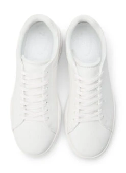 Zizzi Wide Fit Leather Trainers -Chic Soldes F00013A 0101 Back