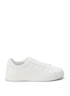 Zizzi Wide Fit Leather Trainers -Chic Soldes F00013A 0101 Front