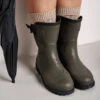 Zizzi Long Wide Fit Rubber Boots -Chic Soldes F00027A 1584 ImageFront