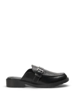 Zizzi Open Leather Loafer With Studs -Chic Soldes F00034A 0199 Front
