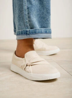 Zizzi Wide Fit Slip-on With Knot Detail