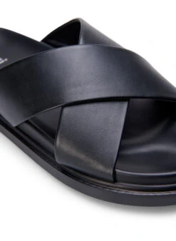 Zizzi Wide Fit Sandal With Crossed Straps -Chic Soldes F00041A 0199 Details2