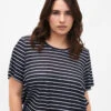 FLASH - T-shirt With Stripes -Chic Soldes FL0011B 1496 ModelFront