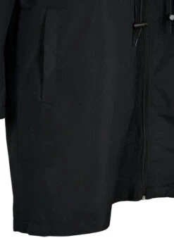 FLASH - Water-repellent Parka With Hood -Chic Soldes FL0012A 0199 Details2