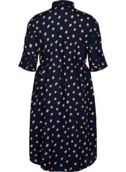 FLASH - Shirt Dress With Polka Dots -Chic Soldes FL0016B 8000 Back