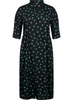 FLASH - Shirt Dress With Dots -Chic Soldes FL0016B 9997 Front