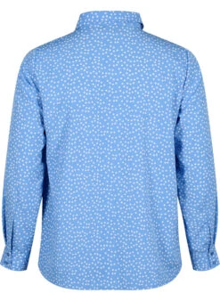 Zizzi FLASH - Shirt With Dots -Chic Soldes FL0016E 1435 Back
