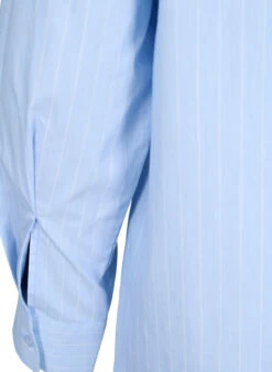 FLASH - Pinstripe Shirt -Chic Soldes FL0035A 1414 Details3