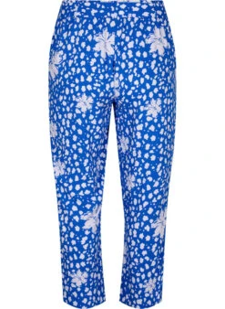 High-waisted Viscose Trousers -Chic Soldes FL0036C 9990 Back