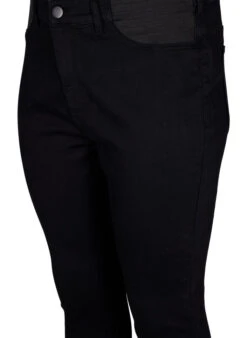Zizzi Super Slim Amy Jeans With Elasticated Waist -Chic Soldes J10064J 0201 Details1