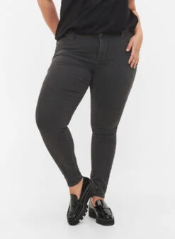 Zizzi Jeggings In Cotton Blend -Chic Soldes J10064L 1010 ModelDetail2