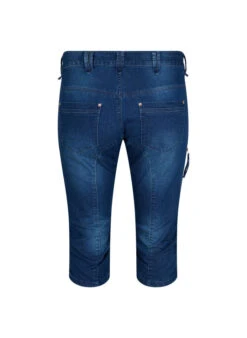 Zizzi Slim Fit Capri Jeans With Pockets -Chic Soldes J10111A 1075 Back