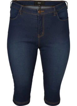 Zizzi Slim Fit Emily Capri Jeans -Chic Soldes J10305C 1050 Front