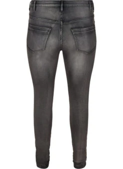 Zizzi Super Slim Amy Jeans With High Waist -Chic Soldes J10305L 1019 Back