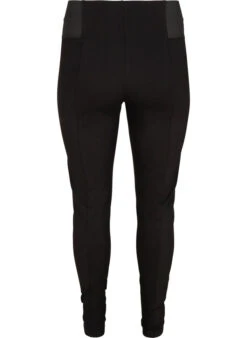 Zizzi Leggings With Wide Elasticated Waist -Chic Soldes J10396G 0199 Back