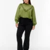 Zizzi Bootcut Trousers In Viscose Mix -Chic Soldes J10396R 0199 ModelFront