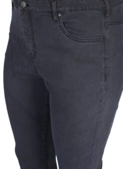 Zizzi High-waisted Super Slim Amy Jeans -Chic Soldes J10568A 1011 Details1