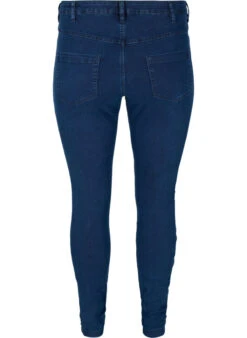 Zizzi High Waist Super Slim Amy Jeans -Chic Soldes J10568A 1077 Back