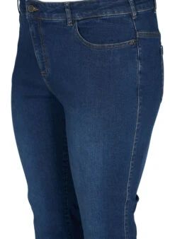 Zizzi High Waisted Bootcut Ellen Jeans -Chic Soldes J10664A 1077 Details1
