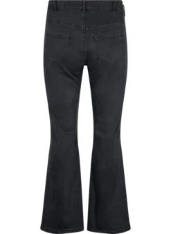 Zizzi High-waisted Ellen Bootcut Jeans -Chic Soldes J10664C 1011 Back