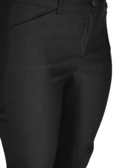 Zizzi Cropped Trousers With A Light Shine -Chic Soldes J10901A 0199 Details1