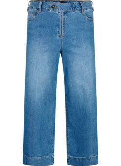 Zizzi Cropped Jeans With Flare -Chic Soldes J10909A 1050 Front