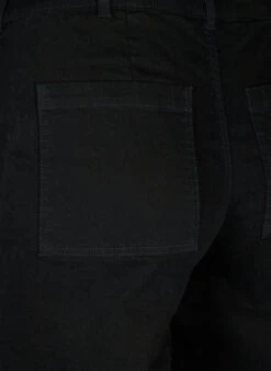 Zizzi High-waisted Jeans With Wide Legs -Chic Soldes J10951B 0191 Details2