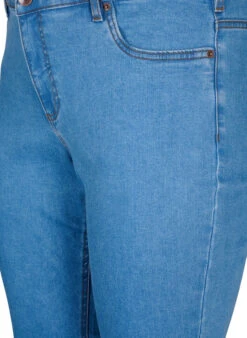 Zizzi Slim Fit Emily Jeans With Pearls -Chic Soldes J20019D 1030 Details1