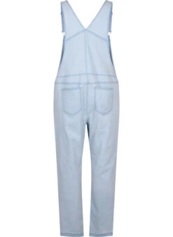 Zizzi Striped Denim Overalls -Chic Soldes J20034B 1025 Back