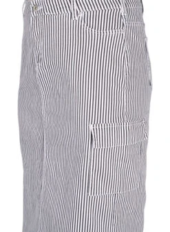 Zizzi Striped Pencil Skirt With Pockets -Chic Soldes J20062B 0199 Details1