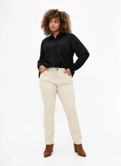 Zizzi Slim Fit Emily Jeans With Regular Waist