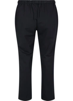 Zizzi Classic Wide Leg Trousers -Chic Soldes J21008B 0199 Back