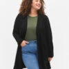 Zizzi Long Blazer -Chic Soldes J21008F 0199 ModelFront