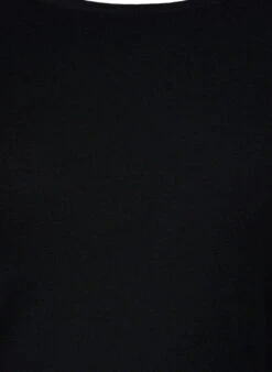 Zizzi Monochrome Dress With 3/4 Sleeves And Slit -Chic Soldes J21008I 0199 Details1