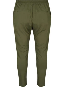 Zizzi Cropped Trousers With Pockets -Chic Soldes J21008P 0787 Back