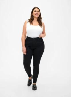 Zizzi Super Slim Jeans With High Waist