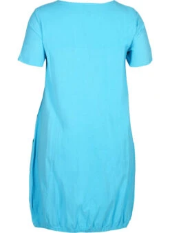Zizzi Short-sleeved Cotton Dress -Chic Soldes J80000L 0725 Back