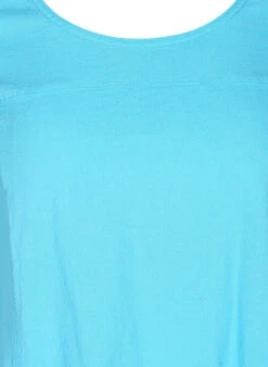 Zizzi Short-sleeved Cotton Dress -Chic Soldes J80000L 0725 Details1