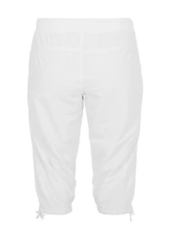 Zizzi Cotton Capri Trousers -Chic Soldes J80001J 1101 Back