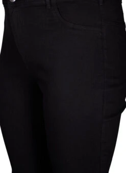 Zizzi Extra Slim Fit Amy Jeans With A High Waist -Chic Soldes J93300A 0202 Details1