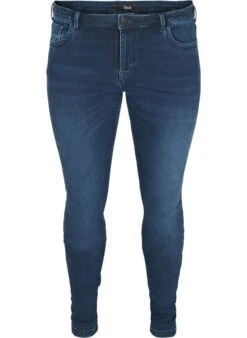 Zizzi Super Slim, High-rise Amy Jeans -Chic Soldes J99370A 1079 Front