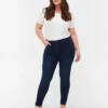 Zizzi Super Slim, High-rise Amy Jeans